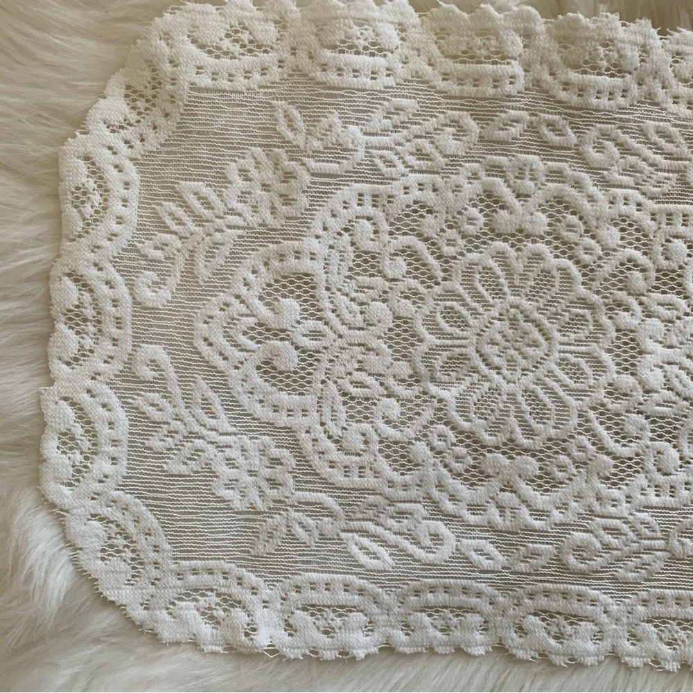 White Lace Placemats Set of 4